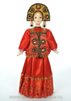 Кукла "Русский народный костюм", фотография 0. Интернет-магазин ЛАВКА ПОДАРКОВ